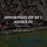 Group photo at Australia Zoo entrance, Sunshine Coast