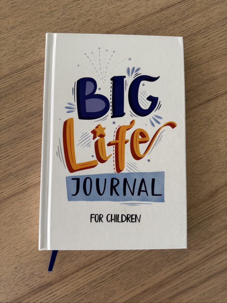 Big Life Journal used with my son